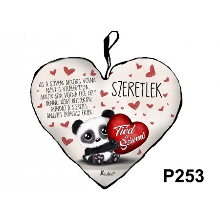 Nagy Szív Párna Valentin Napra Nőknek